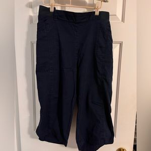 Navy capris CJ Banks